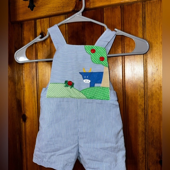 Thomas vintage overalls farm cow size 2 - Picture 1 of 3